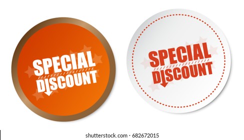 Special Discount Stickers