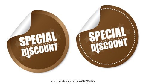 Special Discount Stickers