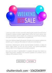 Special discount weekend sale best price super offer exclusive premium promotion set of color stickers with shiny glossy balloons web posters landing pages