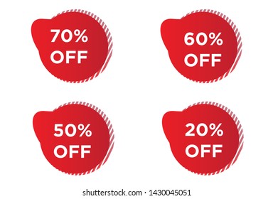 Special Discounts, Sales Collection Tags, discount balloons, discount sets, balloon vectors, editable, bubble discount template
