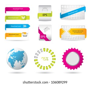 special download buttons and banners for your website