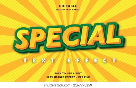 efecto de texto editable especial con estilo moderno y sencillo, utilizable para el logotipo o el título de campaña