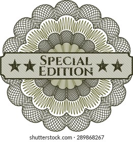 Special Edition abstract rosette