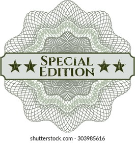 Special Edition abstract rosette