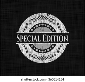 Special Edition chalkboard emblem