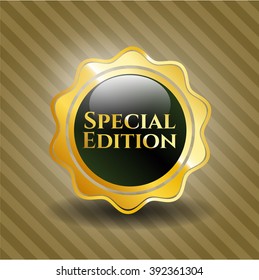 Special Edition golden badge