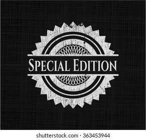 Special Edition on blackboard