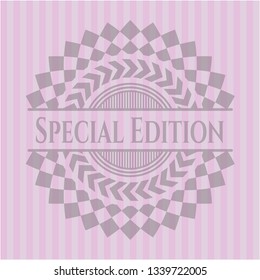 Special Edition realistic pink emblem