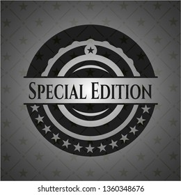 Special Edition retro style black emblem