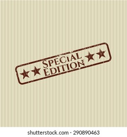 Special Edition rubber grunge stamp