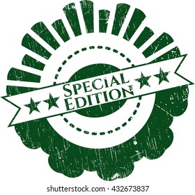 Special Edition rubber grunge texture seal