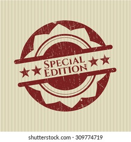 Special Edition rubber stamp