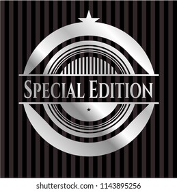 Special Edition silver shiny badge