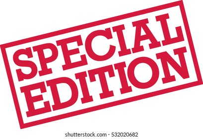 Special edition stamp