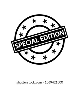 Special edition stamp vector