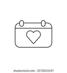 Special event icon in liner stroke style