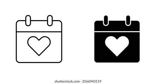 Special event icons. black and white vector set.