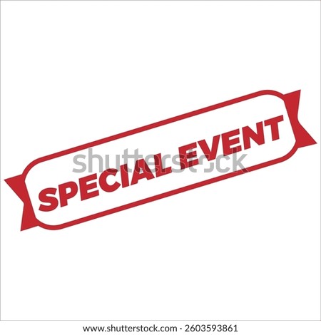 Special Event Rubber Stamp Seal