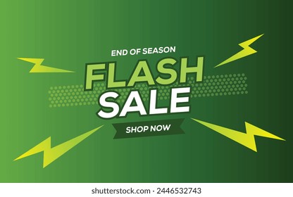 Special Flash sale vector design - special attractive sale banner