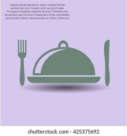 special food icon vector symbol flat eps jpg app web