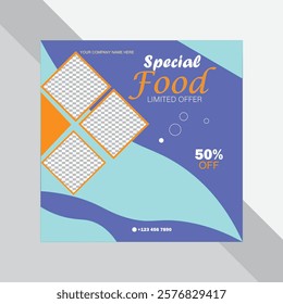 Special Food Limited Offer templates