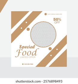Special Food Limited Offer templates