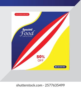 Special Food Limited Offer templates
