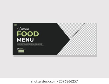 Special Food Menu Restaurant Cover Photo Design.