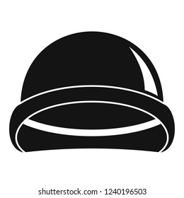 Special force helmet icon. Simple illustration of special force helmet vector icon for web design isolated on white background