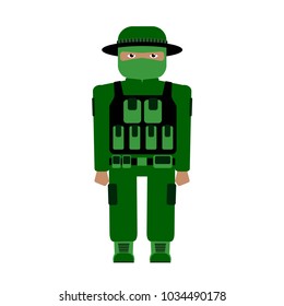 the special forces character in the hat