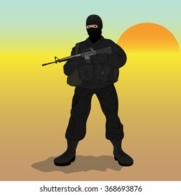 Special forces soldier