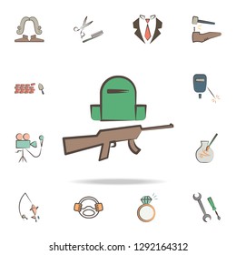 Special Forces tools icon. Detailed set of tools of various profession icons. Premium graphic design. One of the collection icons for websites, web design, mobile app