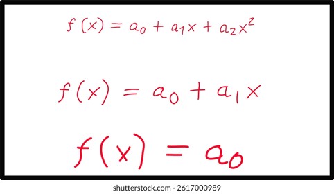 special form of polynomial function