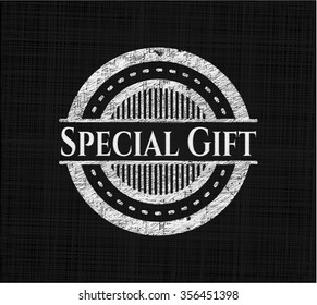 Special Gift chalk emblem