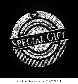 Special Gift chalk emblem