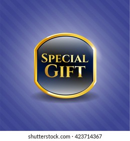 Insignia de oro de regalo especial