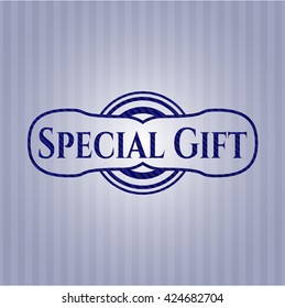 Special Gift with jean texture
