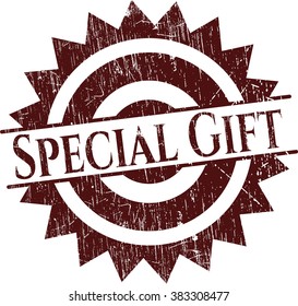 Sello especial de textura de hule de goma