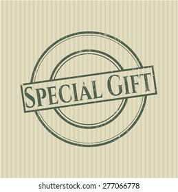 Special gift rubber stamp