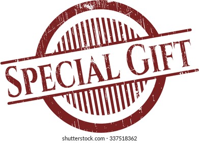 Special Gift rubber stamp