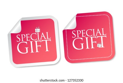 Special Gift Stickers