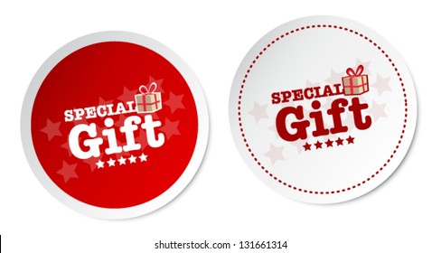 Special Gift Stickers