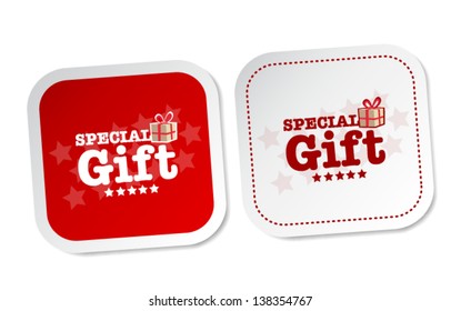 Special Gift Stickers