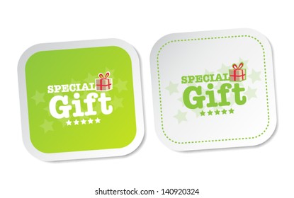 Special Gift Stickers