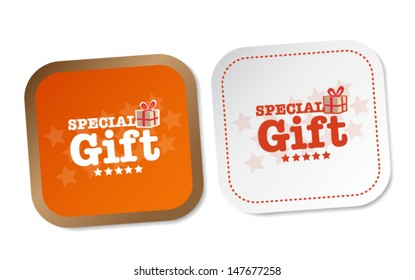 Special Gift Stickers