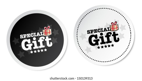 Special Gift Stickers