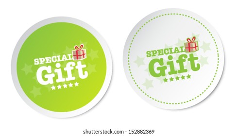 Special Gift Stickers