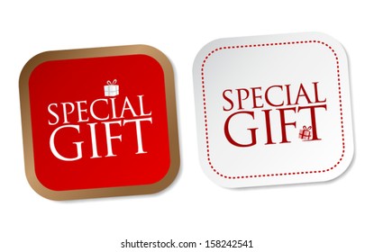 Special Gift Stickers
