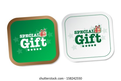 Special Gift Stickers