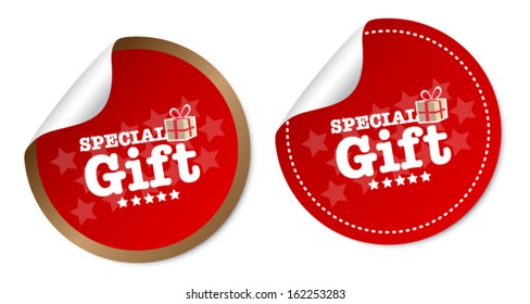 Special Gift Stickers